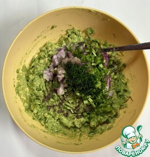 Канапе с авокадо и креветками