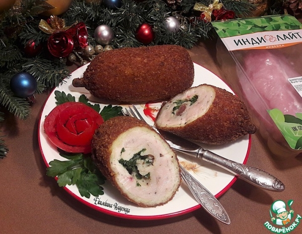 Котлеты по-Киевски к Рождеству Котлеты по-Киевски к Рождеству