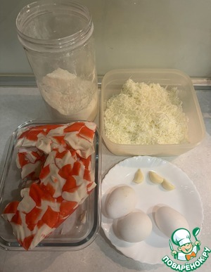 Крабовые котлеты с сыром Крабовые котлеты с сыром