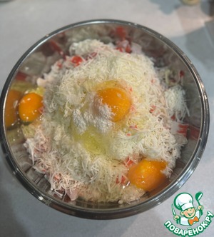 Крабовые котлеты с сыром Крабовые котлеты с сыром