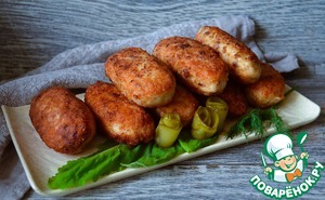 Куриные котлеты с сыром