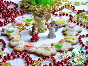 Миндальный рождественский венок Миндальный рождественский венок