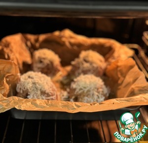 Мясные колобки с начинкой Мясные колобки с начинкой