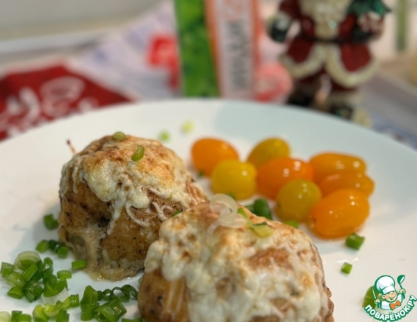 Мясные колобки с начинкой Мясные колобки с начинкой