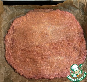 Очень мясная пицца-запеканка