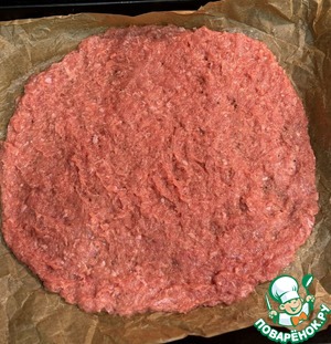 Очень мясная пицца-запеканка