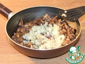 Округлые котлетки с грибной начинкой