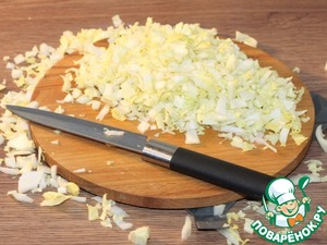 Округлые котлетки с грибной начинкой