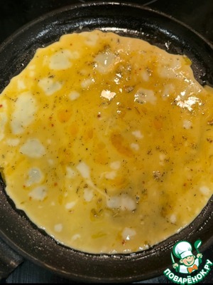 Омлет в лаваше-кругляше Омлет в лаваше-кругляше