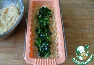 Рулет из индейки, риса и шпината