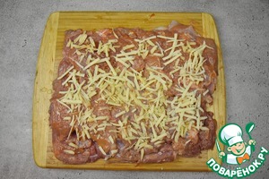 Рулет из индейки с беконом Рулет из индейки с беконом