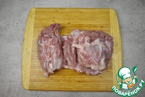 Рулет из индейки с беконом Рулет из индейки с беконом