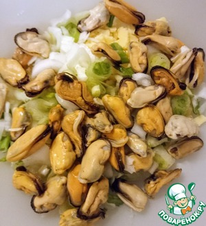 Салат из мидий Салат из мидий