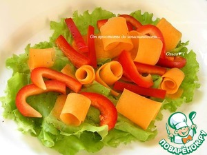 Салат из моркови с мандаринами Салат из моркови с мандаринами