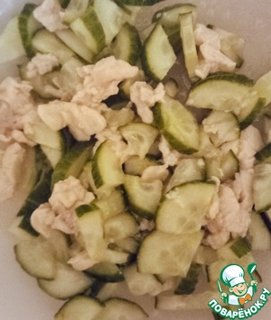 Салат из трёх ингредиентов