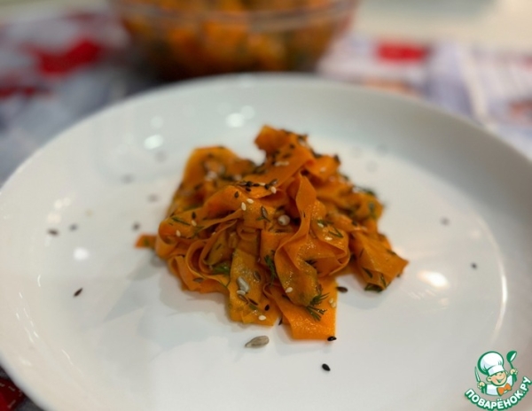 Салат "Морковное настроение" Салат "Морковное настроение"