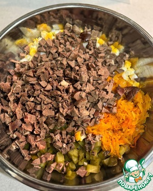 Салат "Покоритель сердец" Салат "Покоритель сердец"