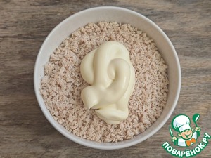 Салат с баклажанами и индейкой