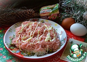 Салат "Снежные сугробы"