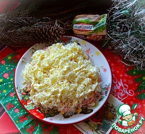 Салат "Снежные сугробы"