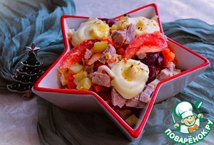 Салат "Сытое Застолье"