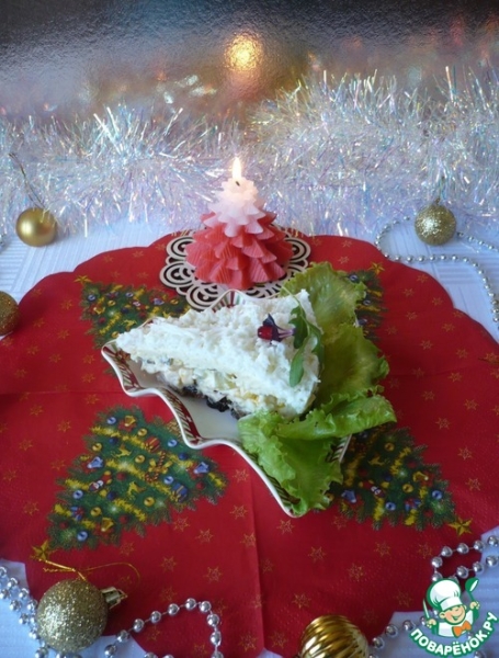 Салат-закуска "Зимняя сказка" Салат-закуска "Зимняя сказка"