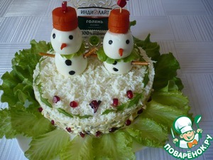 Салат-закуска "Зимняя сказка" Салат-закуска "Зимняя сказка"