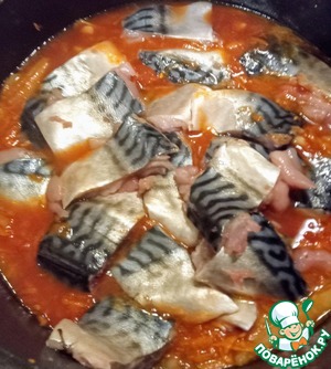 Скумбрия в томатном соусе Скумбрия в томатном соусе