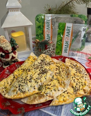 Совсем не чебуреки в лаваше