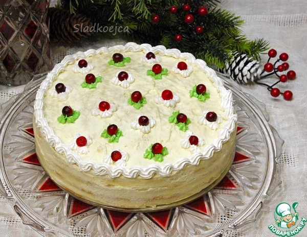 Торт «Клюквенник» Торт «Клюквенник»