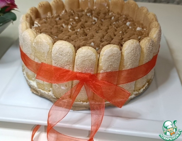 Торт "Тирамису" без выпечки Торт "Тирамису" без выпечки