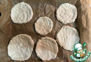 Творожные ватрушки на творожном тесте Творожные ватрушки на творожном тесте