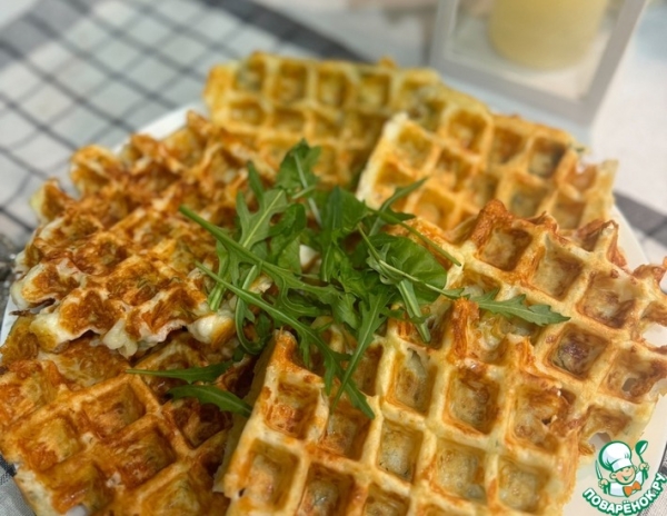 Вафли "Сырный восторг" Вафли "Сырный восторг"