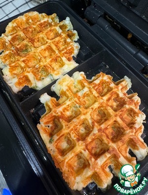 Вафли "Сырный восторг" Вафли "Сырный восторг"