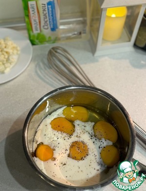 Закусочные маффины из яиц Закусочные маффины из яиц