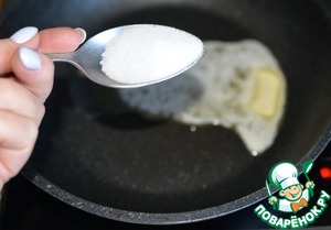 Закусочный мильфей из яблок с печенью Закусочный мильфей из яблок с печенью