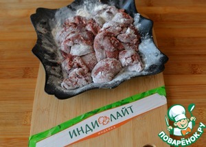 Закусочный мильфей из яблок с печенью Закусочный мильфей из яблок с печенью