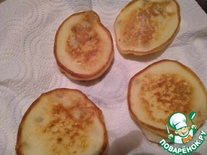 Рисовые оладьи с бананом