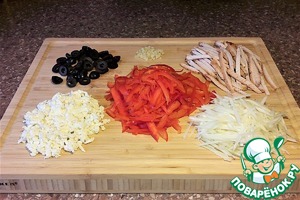 Мексиканские блины с острой начинкой