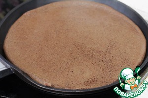 Шоколадные блинчики