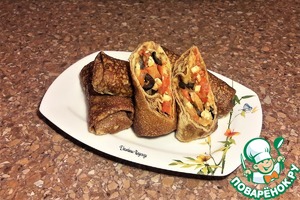 Мексиканские блины с острой начинкой