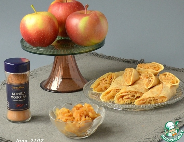 Яблочная начинка для блинов