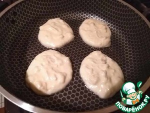 Рисовые оладьи с бананом