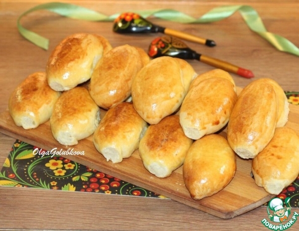 Пирожки из картофельного дрожжевого теста