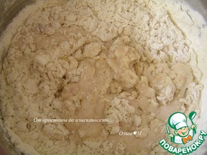 Пончики с брусникой