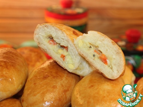 Пирожки из картофельного дрожжевого теста