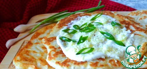 Венгерские лепёшки "Лангош"