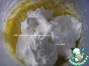 Творожный пирог с апельсином