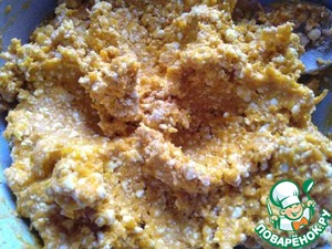 Тыквенные сырники с апельсином