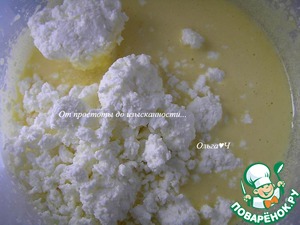 Творожный пирог с апельсином